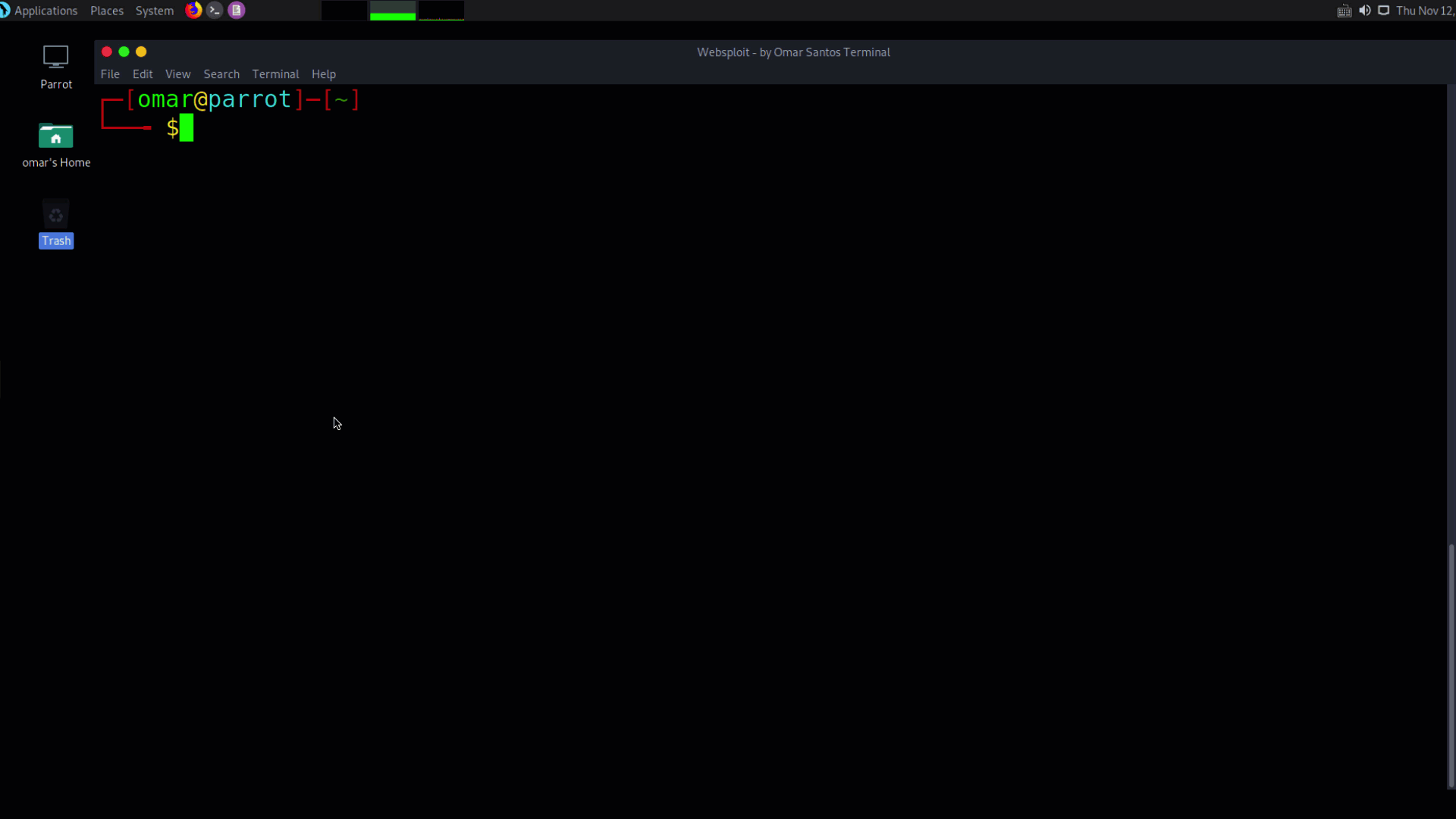 Installing WebSploit Labs in Parrot OS and Kali Linux